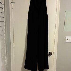 Elegant and Sexy Black Strapless Jumpsuit